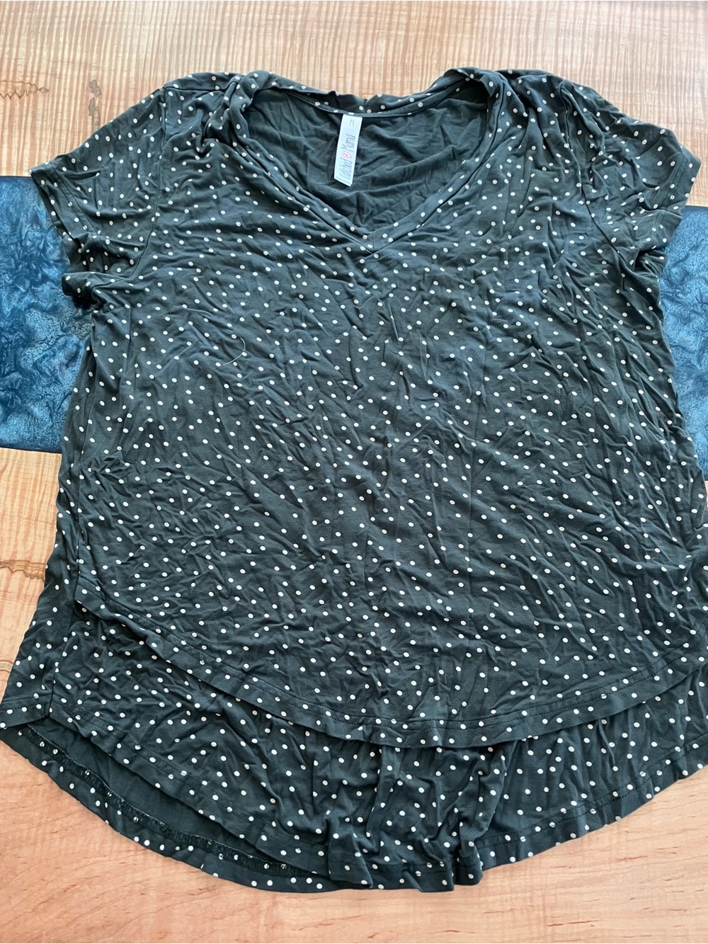 Latched Mama Olive Dots Nursing t-shirt